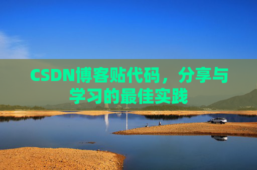 CSDN博客贴代码，分享与学习的最佳实践